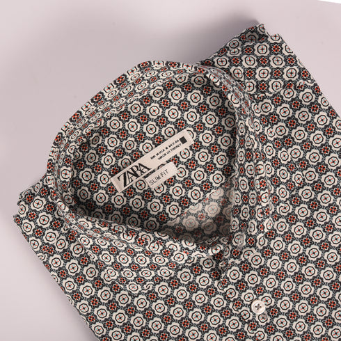 ZR Denimes Printed Shirt